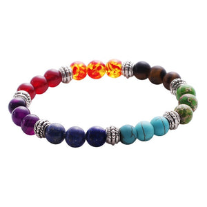 Chakra Mixed Stone Healing Bracelet