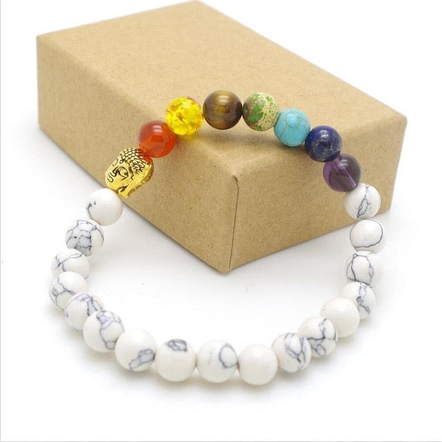 Chakra Mixed Stone Healing Bracelet