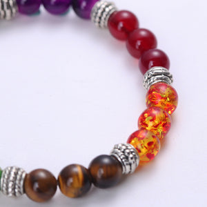 Chakra Mixed Stone Healing Bracelet