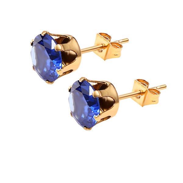 Small Crystal Studs For Men